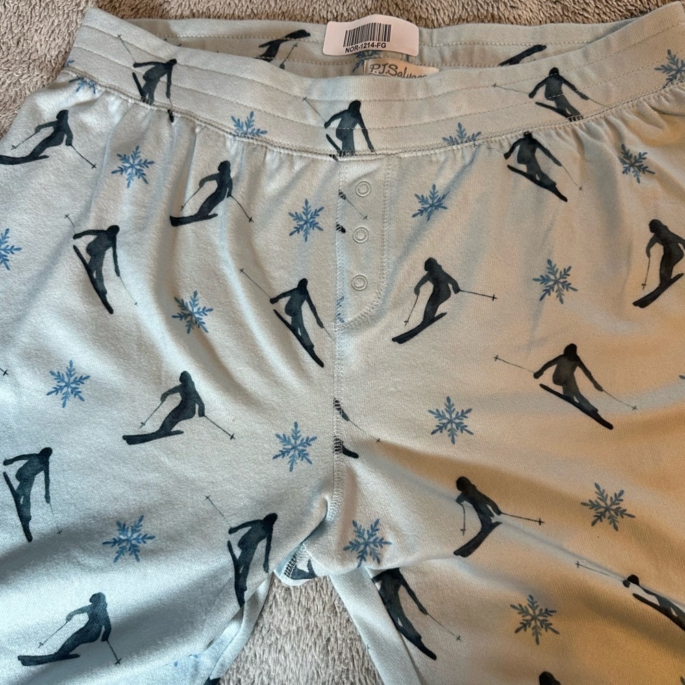 P.J. Salvage Women’s Ski Pajama Bottoms, Size Large New - Picture 3 of 7